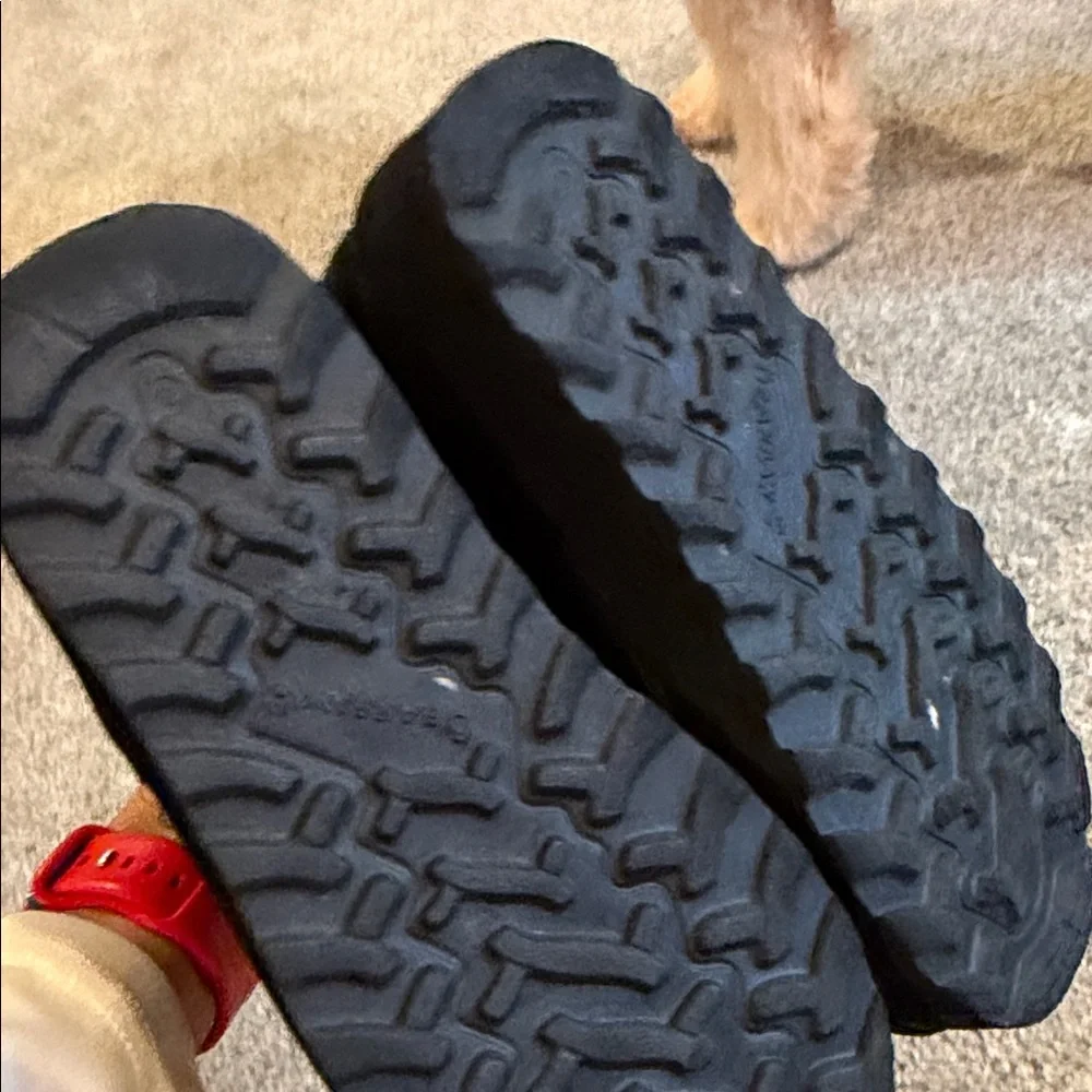 BearPaw Kids Black Suede Moccasin Boots